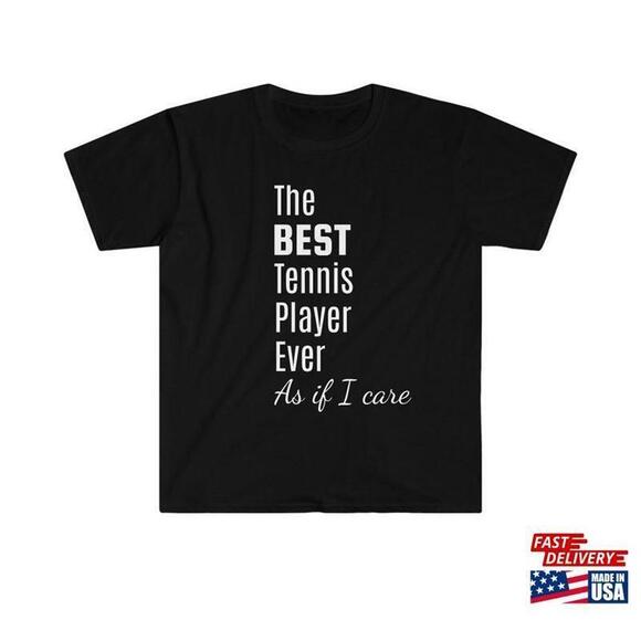 Other - Tennis T Shirt Gift Classic Unisex
